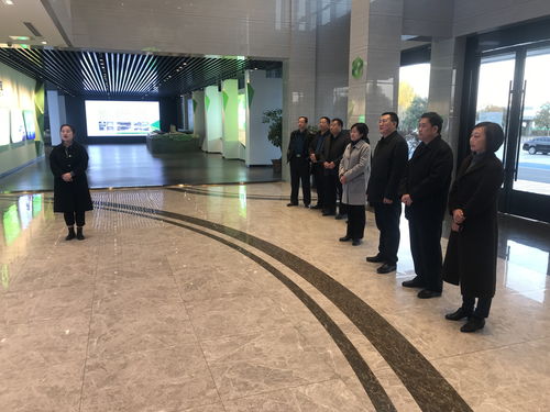 恒源热力集团领导看望沂南县民营企业高质量发展服务队